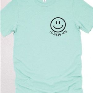Custom Oh Happy Day Short Sleeve Shirt